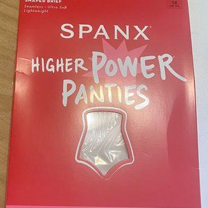 NWT Spanx Higher Power Panties | 1X | Soft Nude